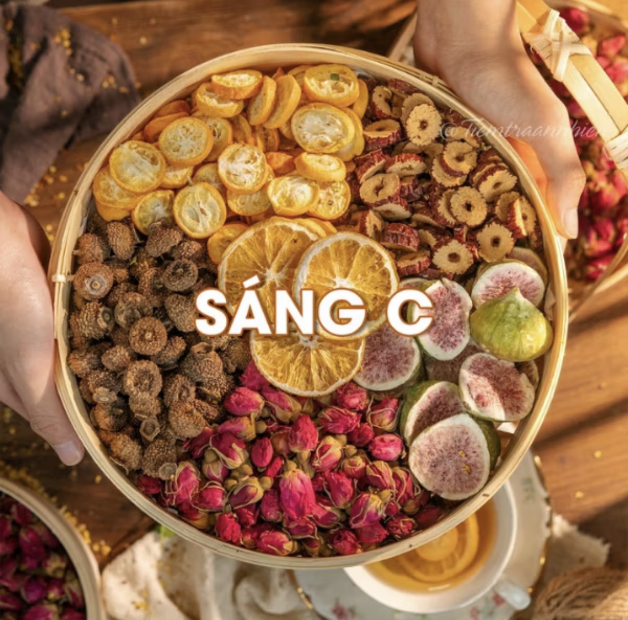 Combo Trà Dưỡng Nhan Sáng C Tối A